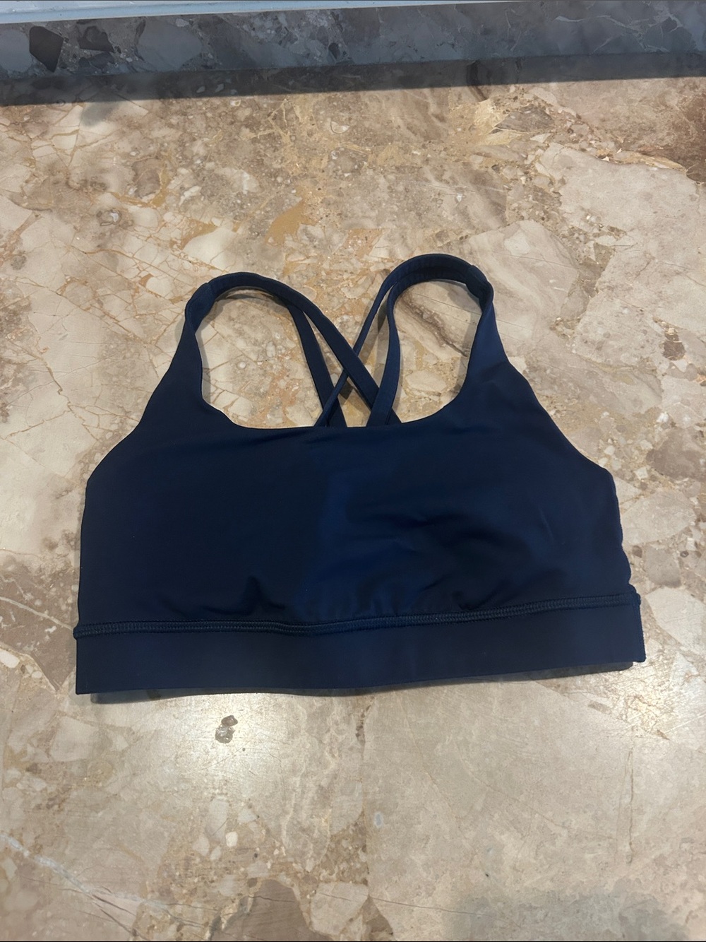 lululemon athletica Navy Free to Be Sports Bra